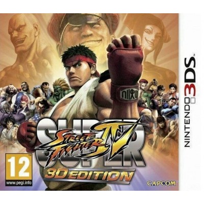 Super Street Fighter IV 3D Edition [3DS, английская версия]